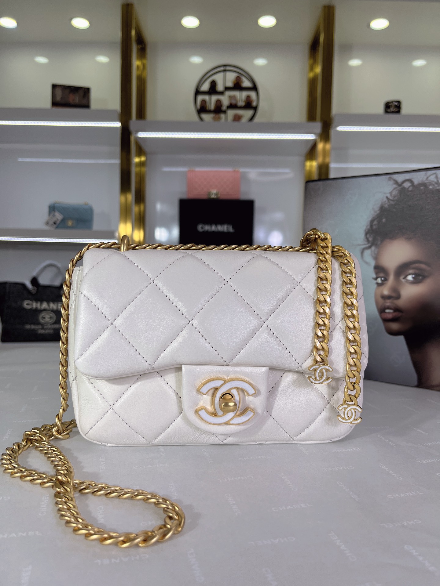 C*hanel Bag Top Quality 18.5*14*5*cm