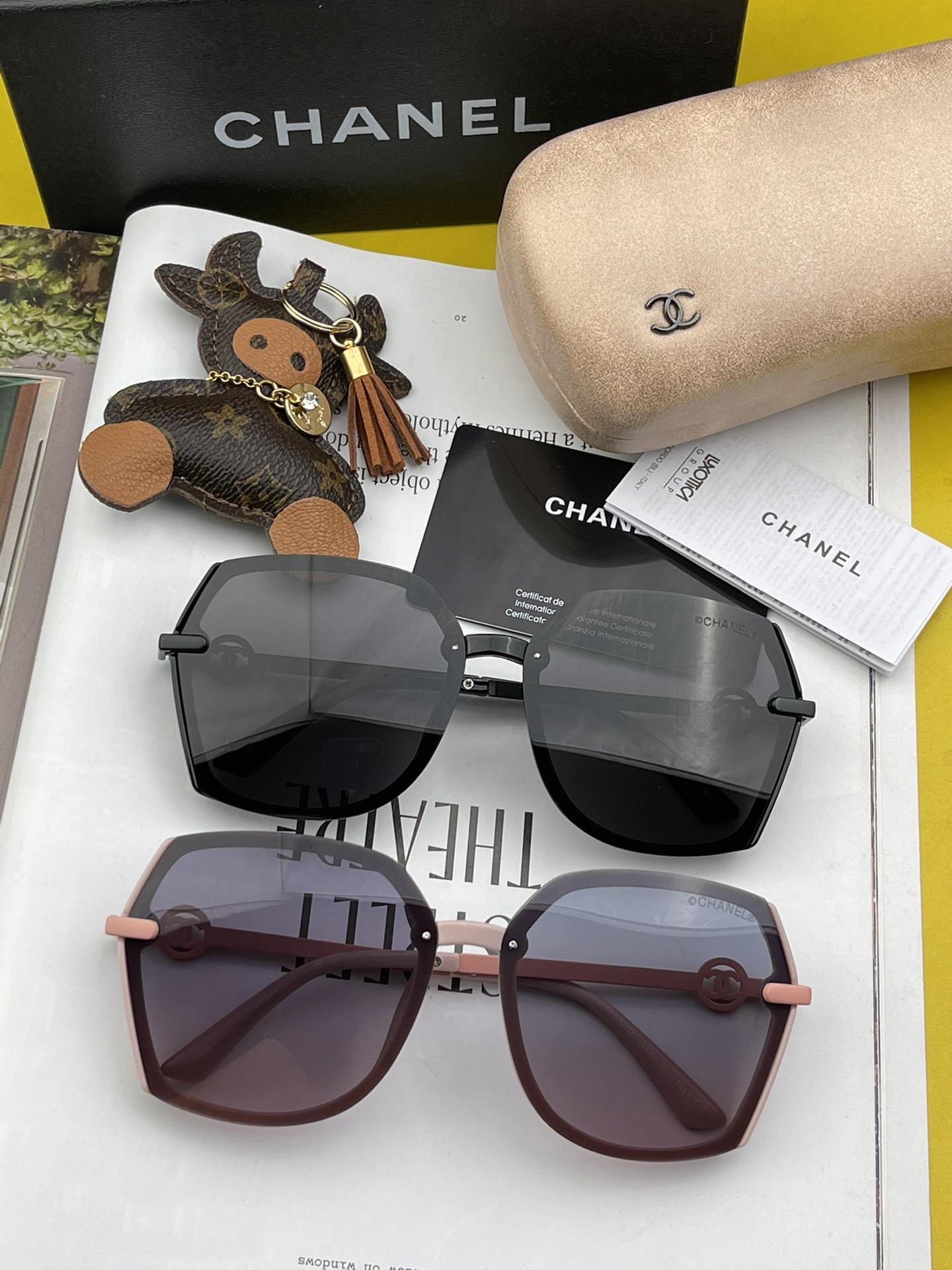 C*hanel Glasses Top