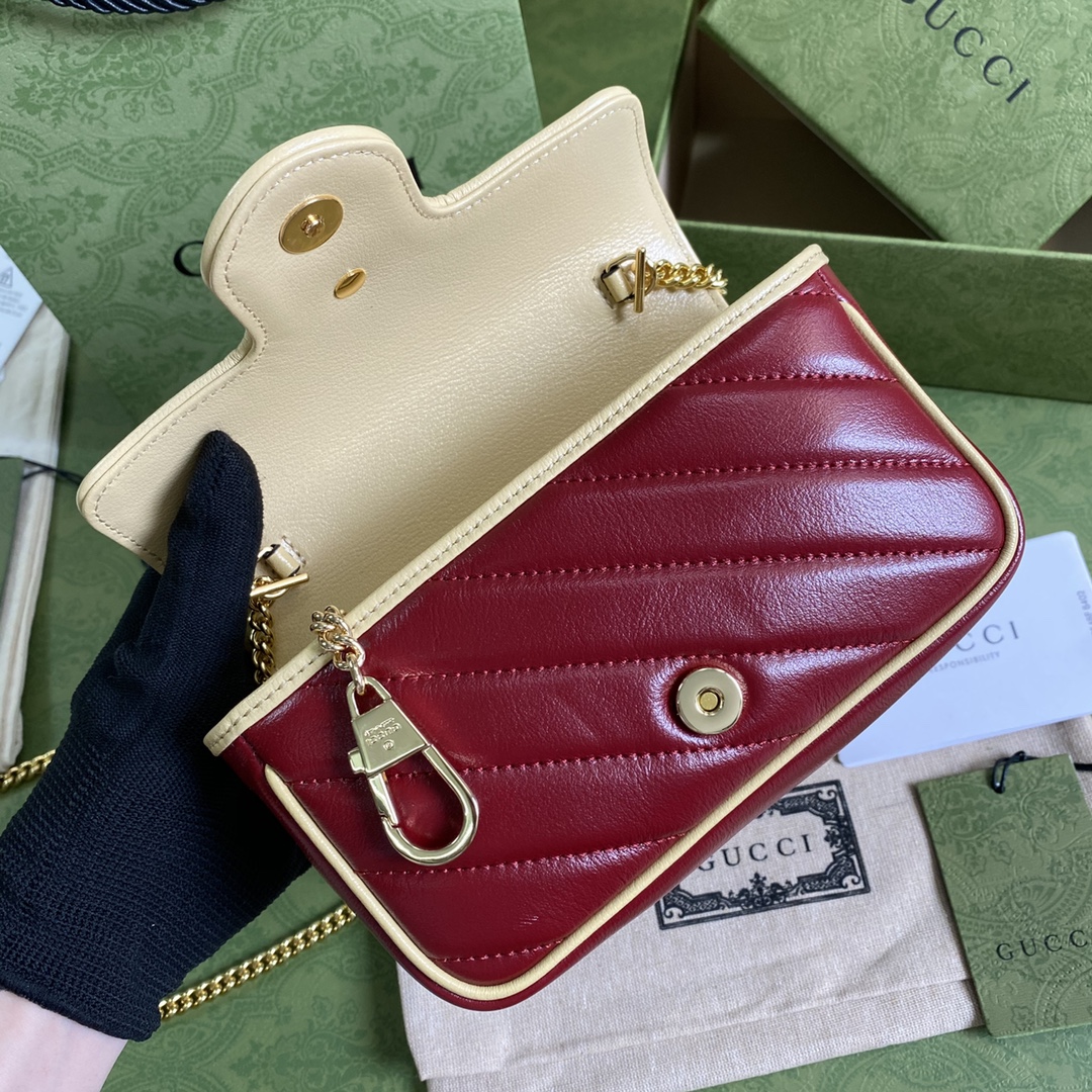 G*ucci Top Bag 16.5*10.2*5.1cm