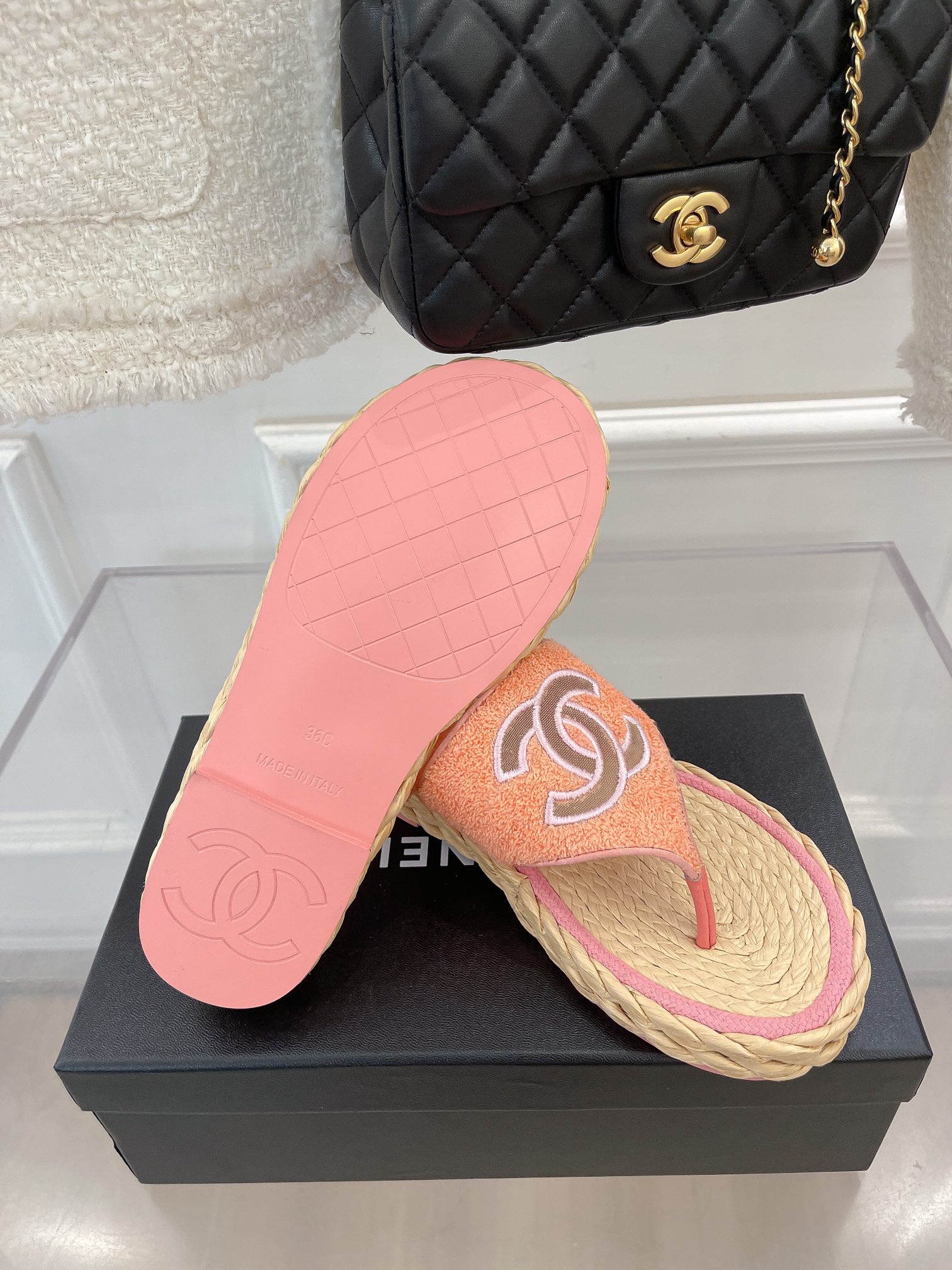 Women C*hanel Top Sandals