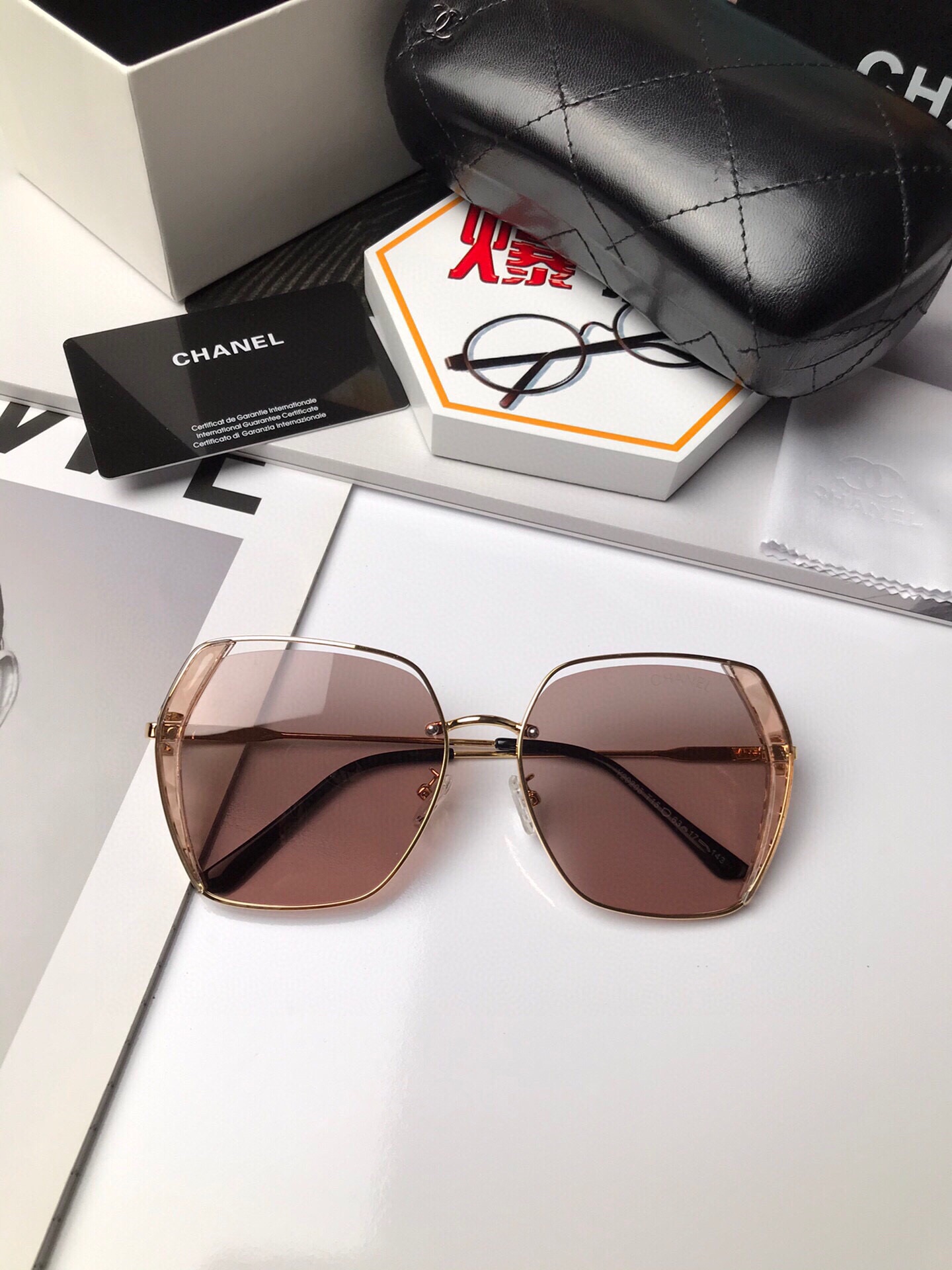 C*hanel Glasses Top
