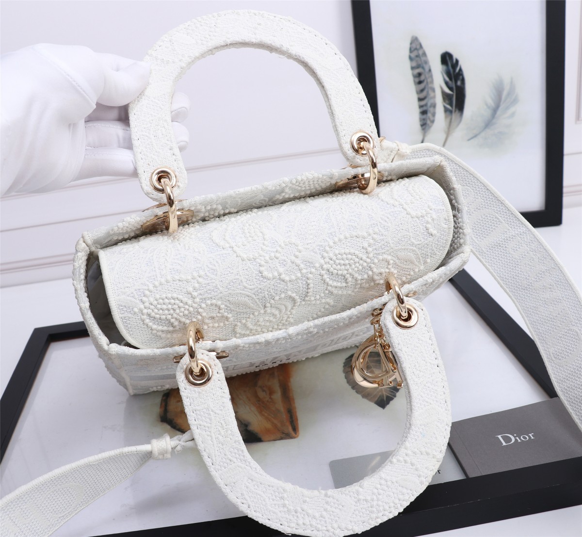 D*ior Top Bag 24CM