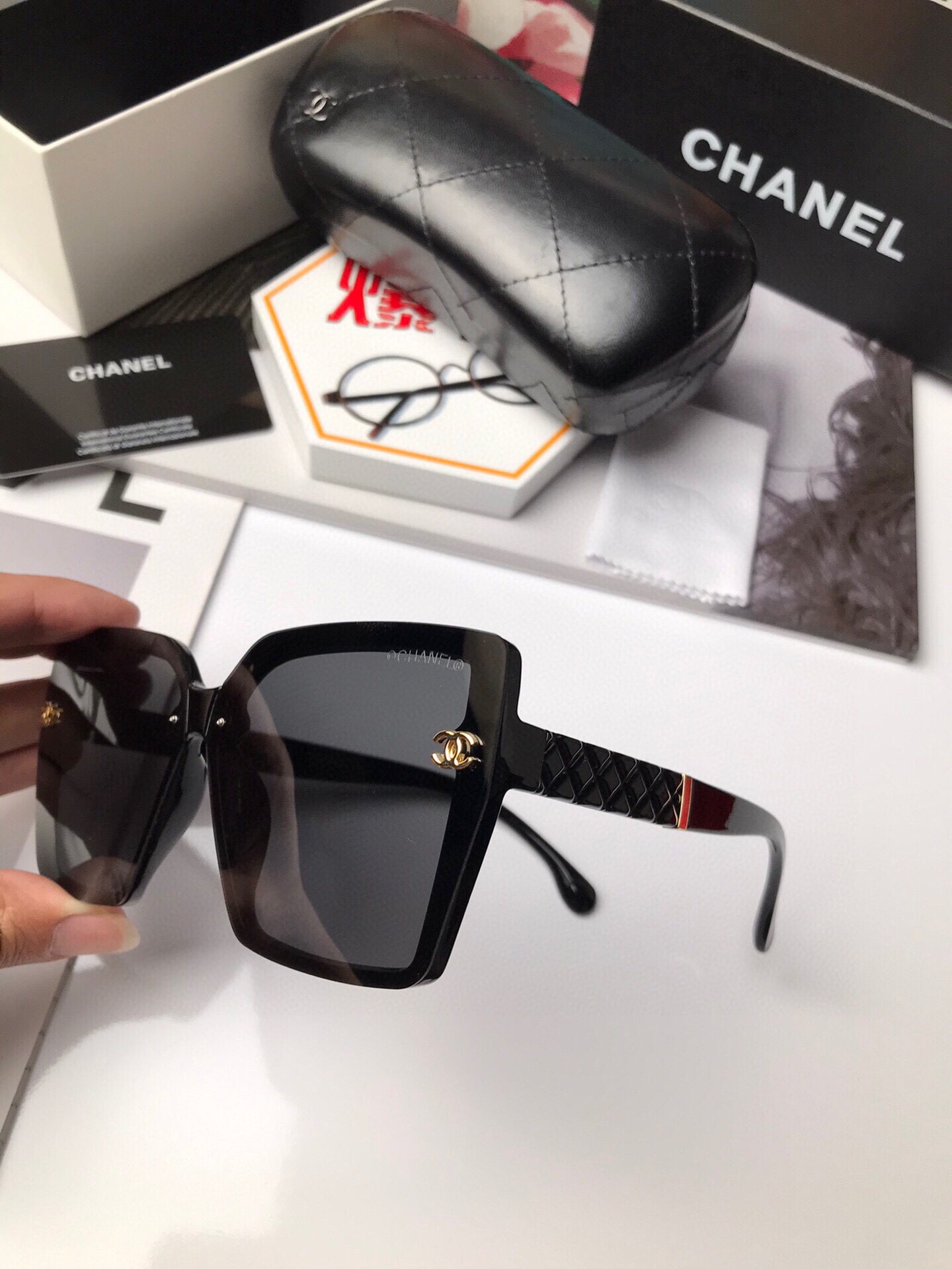 C*hanel Glasses Top