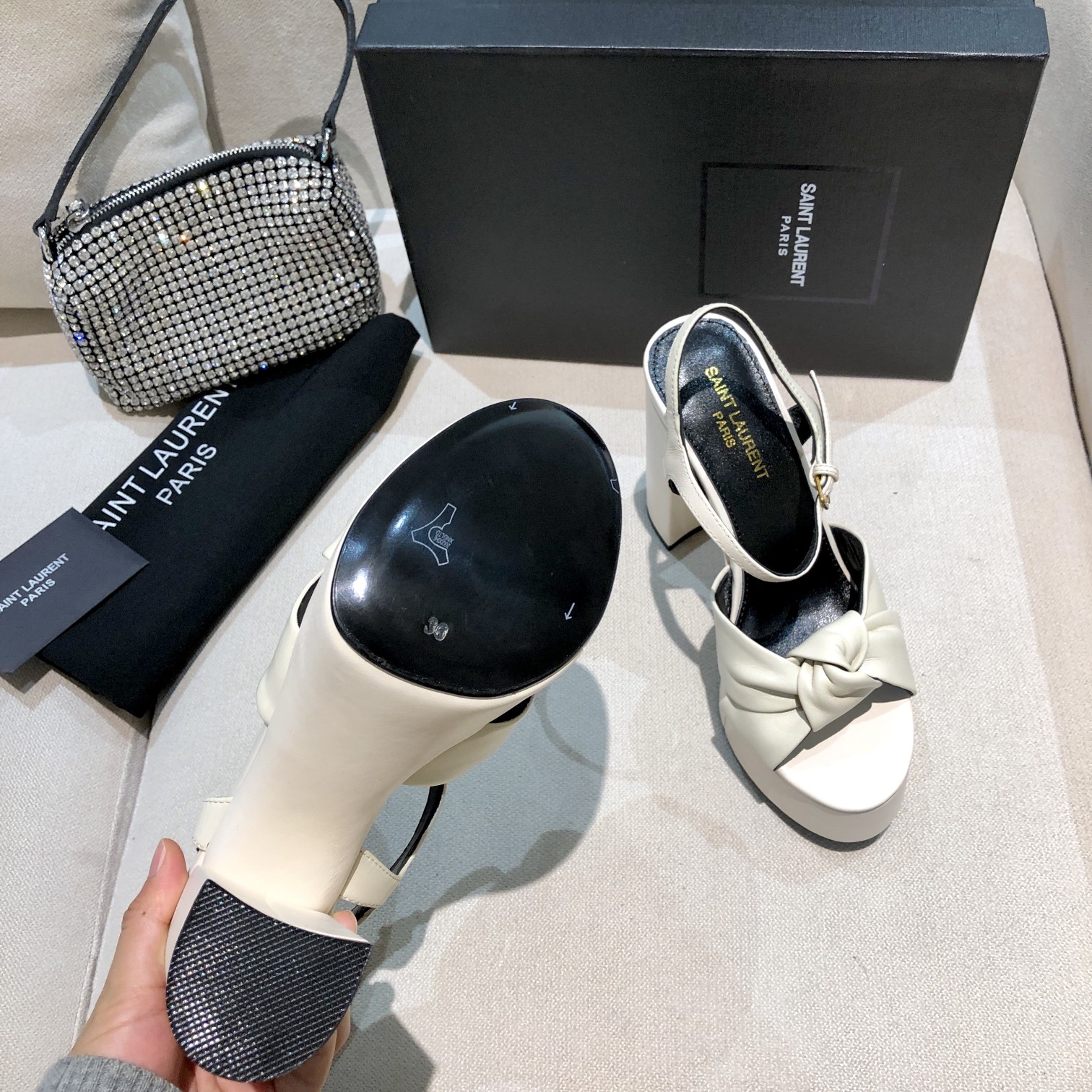Women Y*SL Top Quality High Heels