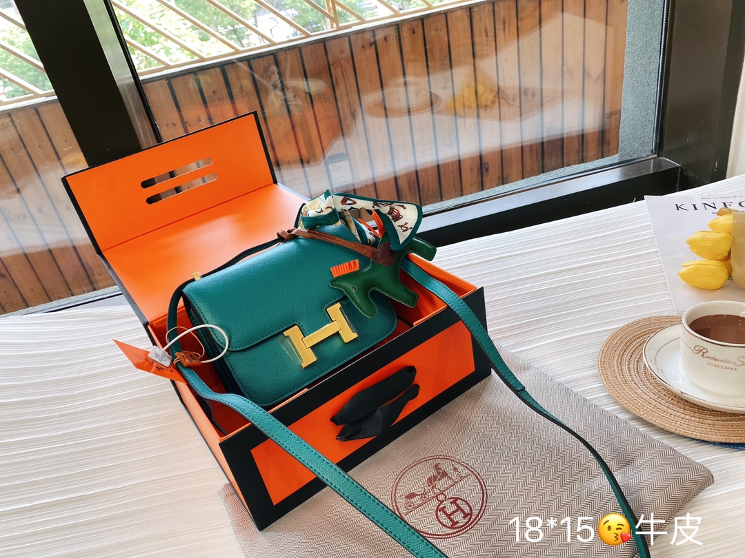 H*ermes Top Bag 18*15CM