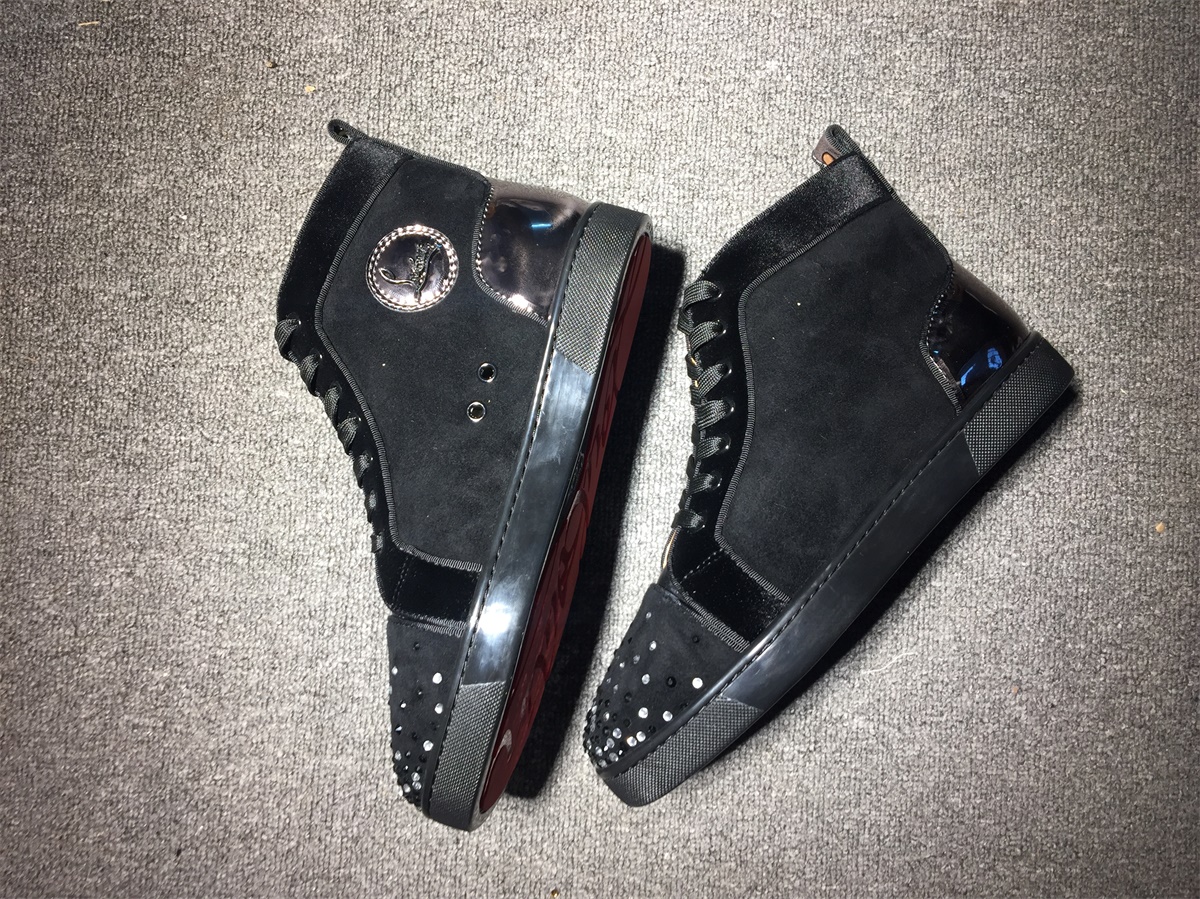 C*ristian L*uboutin Suede Leather Sneaker