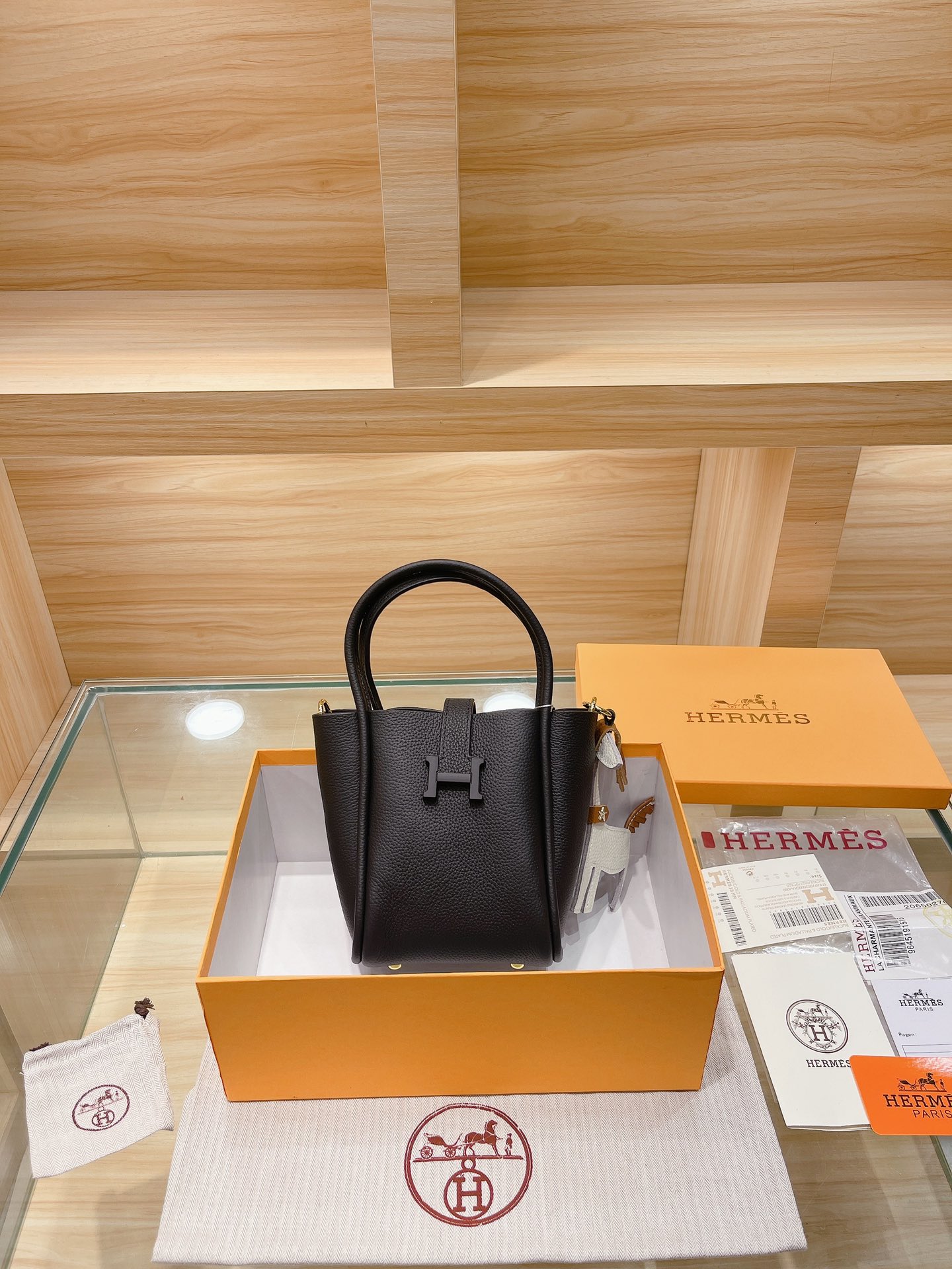 H*ermes Top Bag 15*18cm