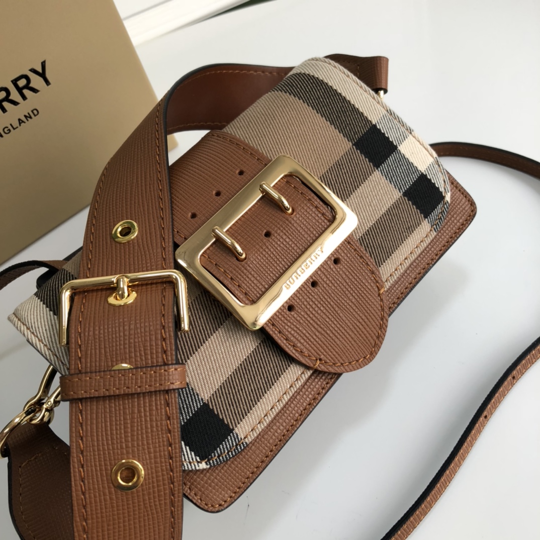 B*urberry Bag Top Quality 19.5*5*12CM