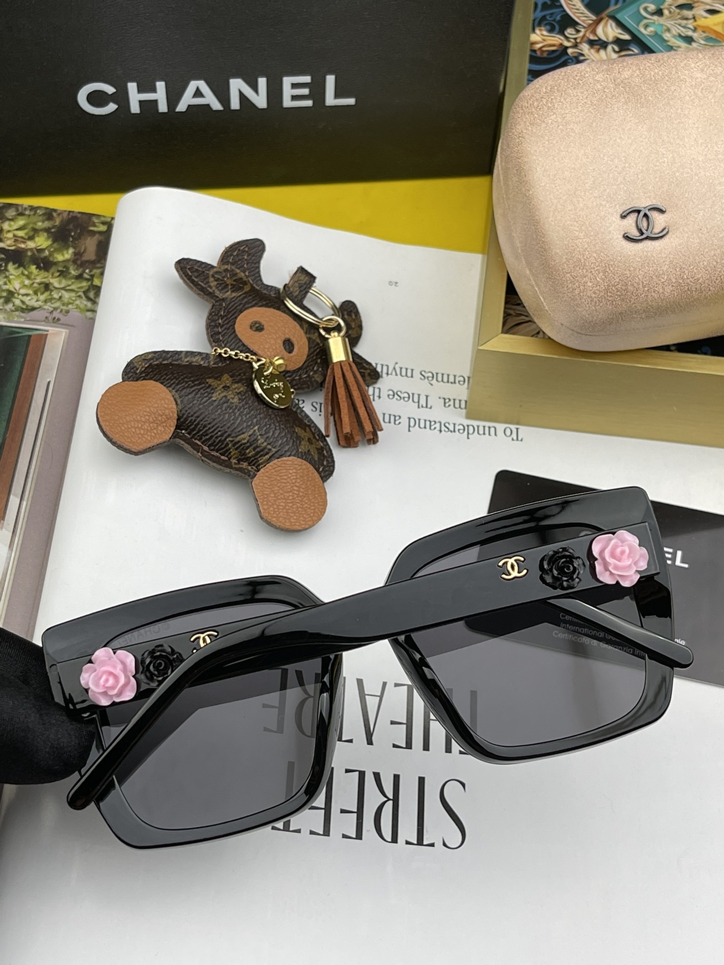 C*hanel Glasses Top