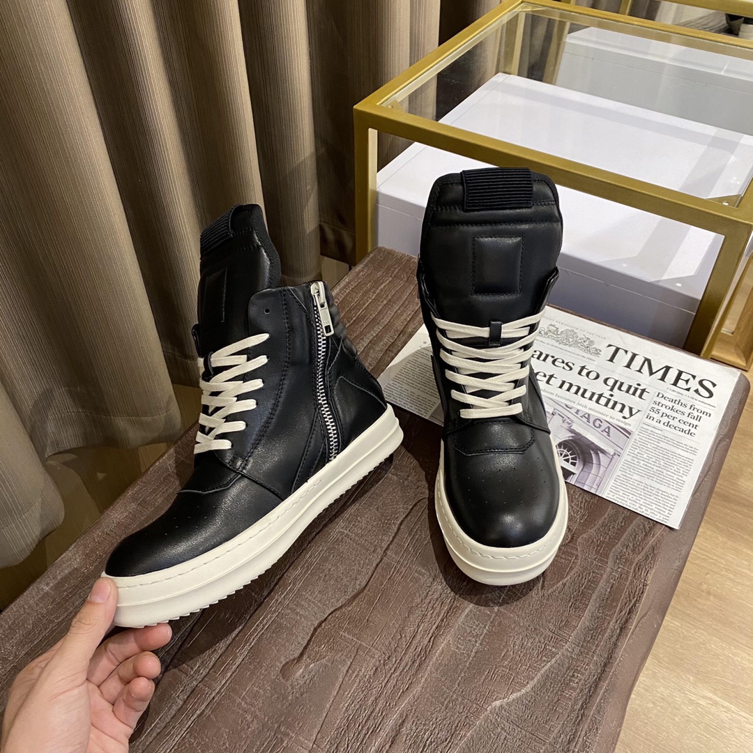 Men Women R*ick O*wens Top Sneaker