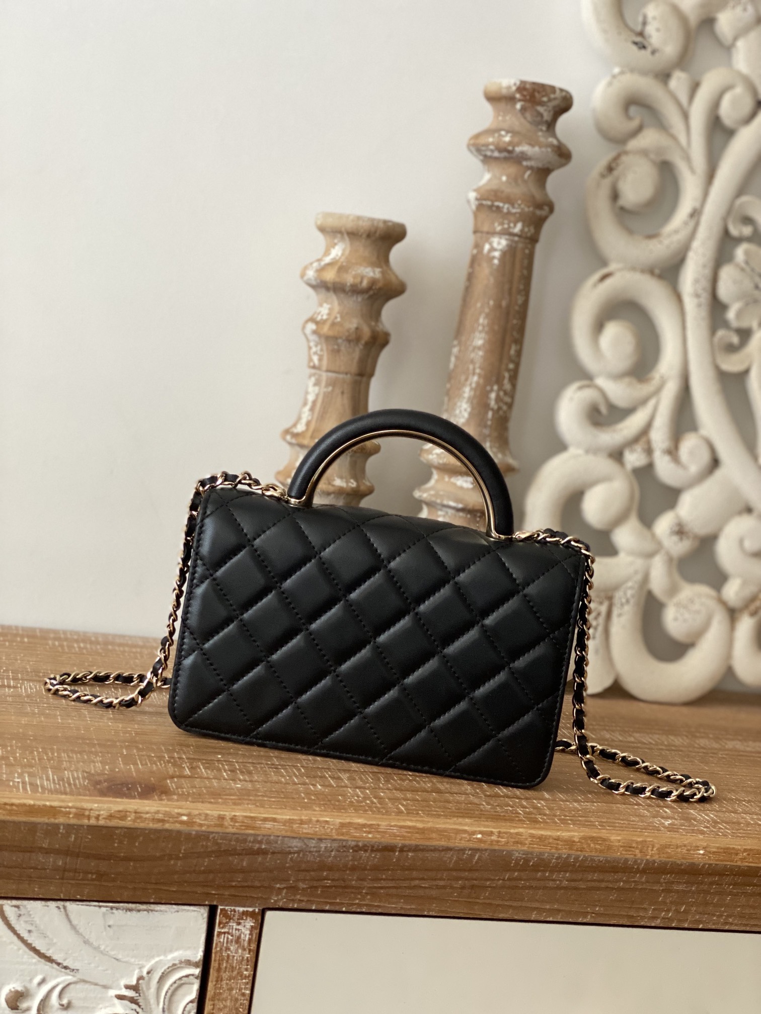 C*hanel Top Bag 19CM