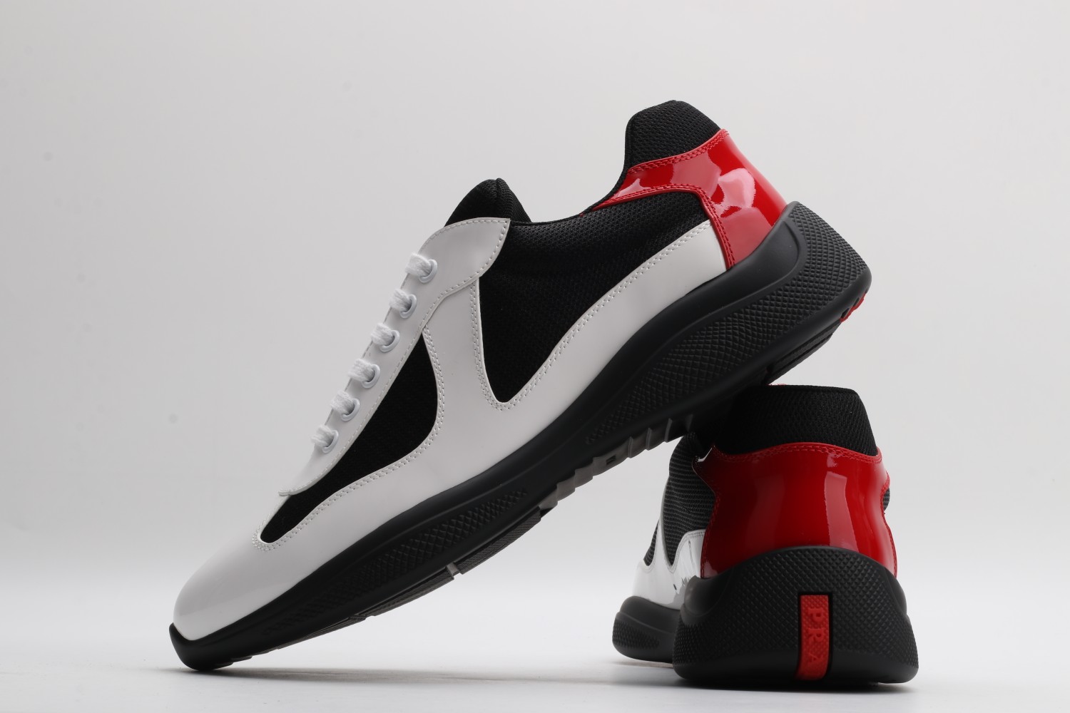 Mens P*rada Top Sneakers