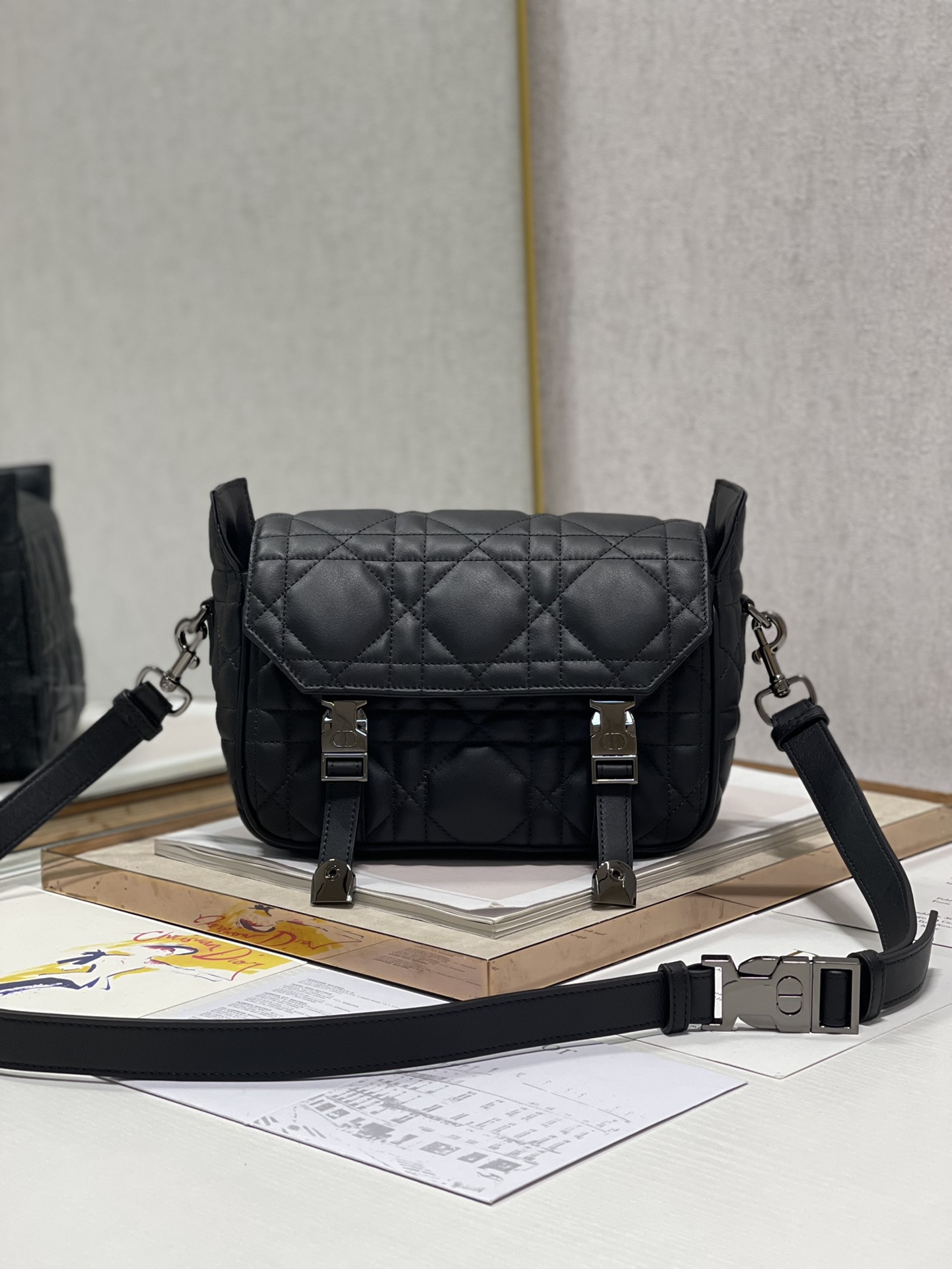 D*ior Bag Top Quality 24*9.5*19CM