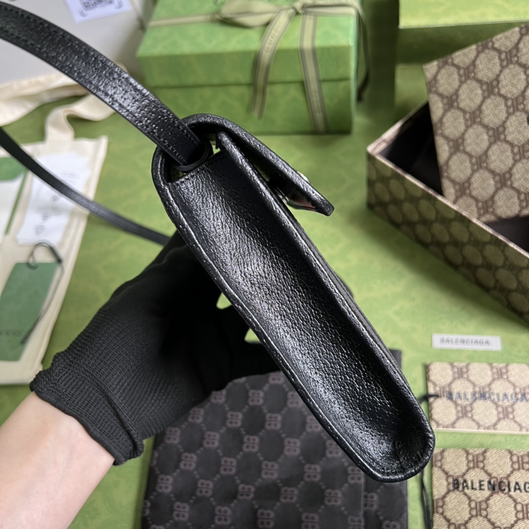 G*ucci Bag Top Quality 11.7*17.8*3.6CM