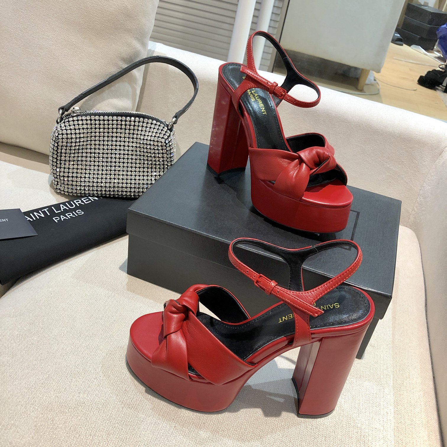 Women Y*SL Top Quality High Heels