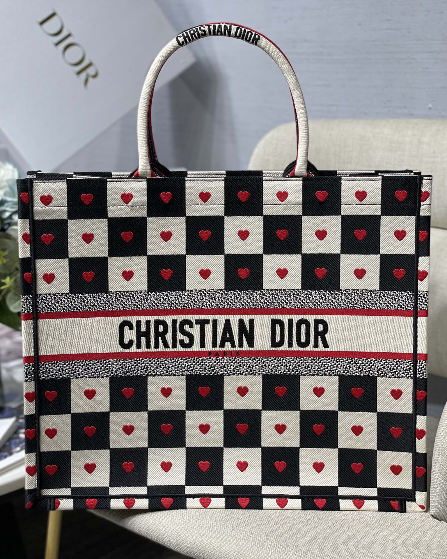 D*ior Bag Top Quality 41.5*38*18CM