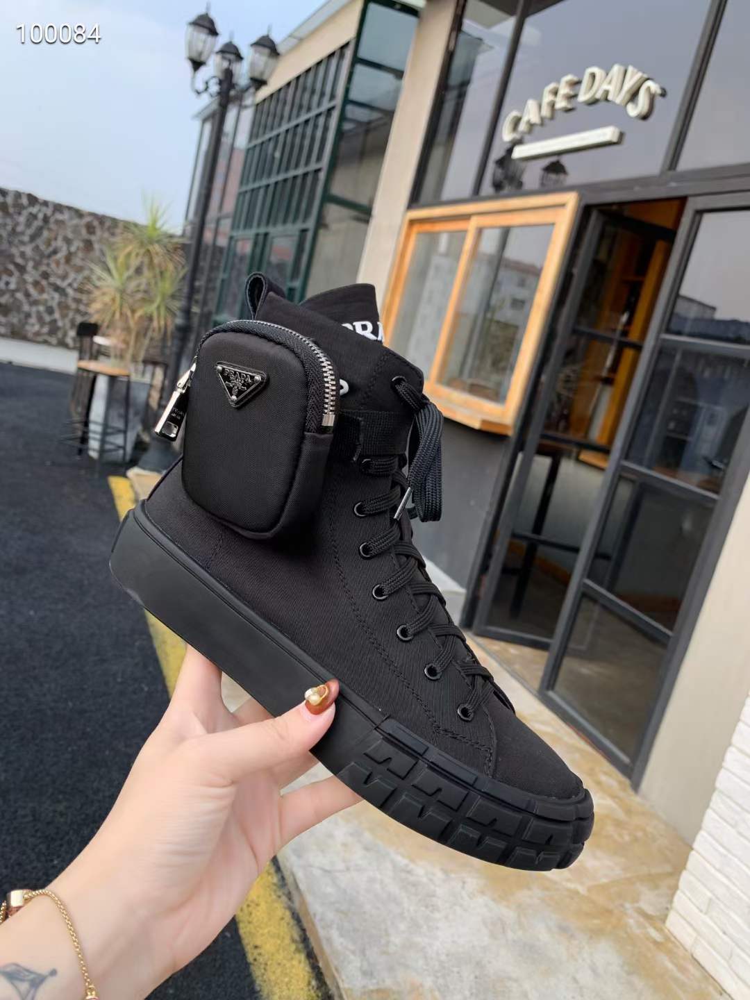 Women P*rada Top Sneaker