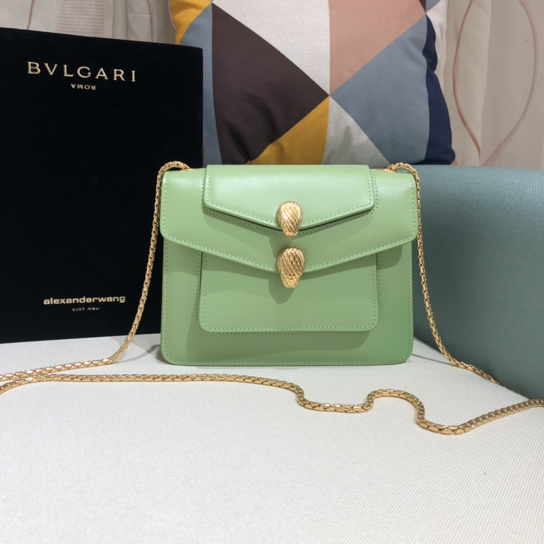 B*vlgari Top Bag 20*15*6.5cm