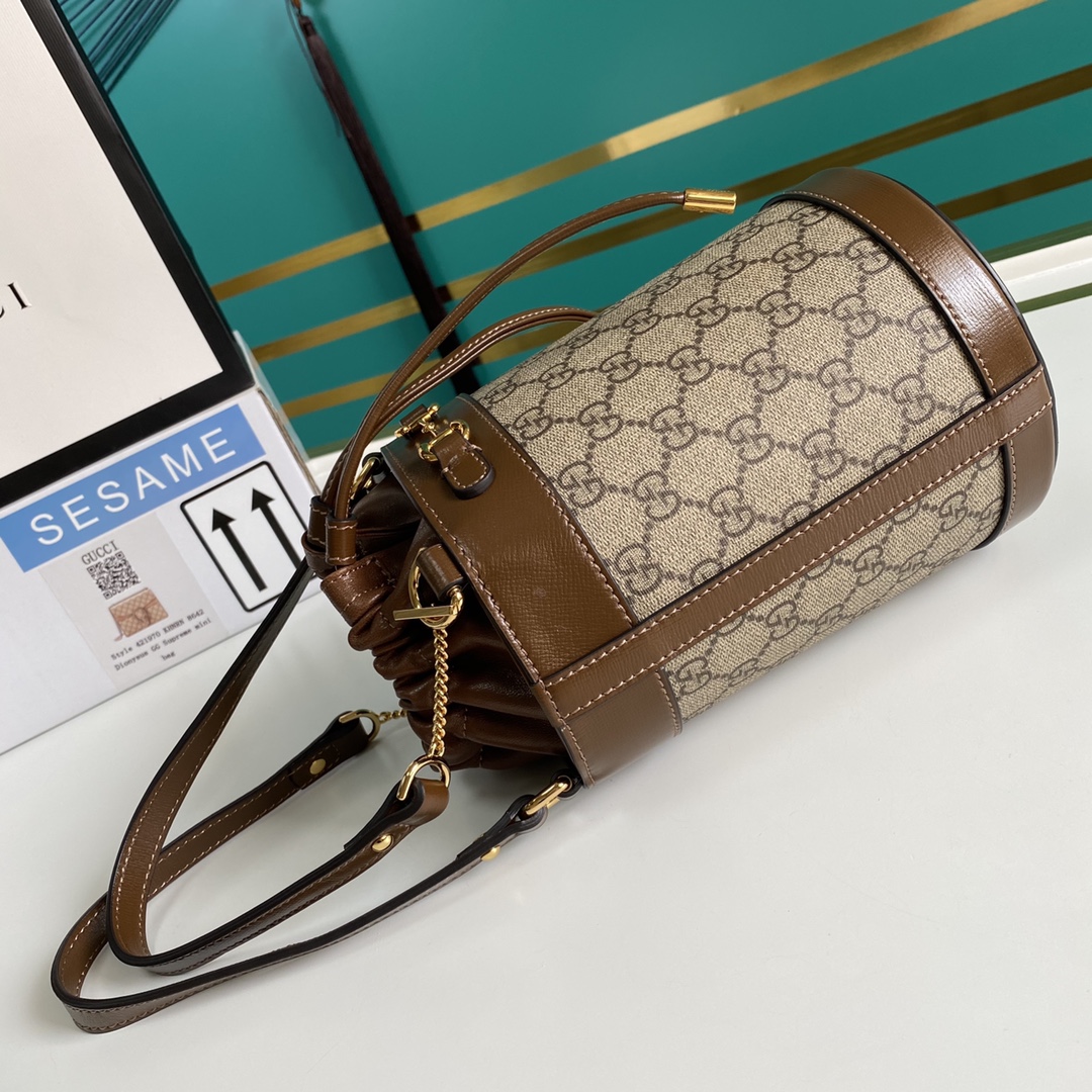 G*ucci Bag Top Quality 14*16*14cm