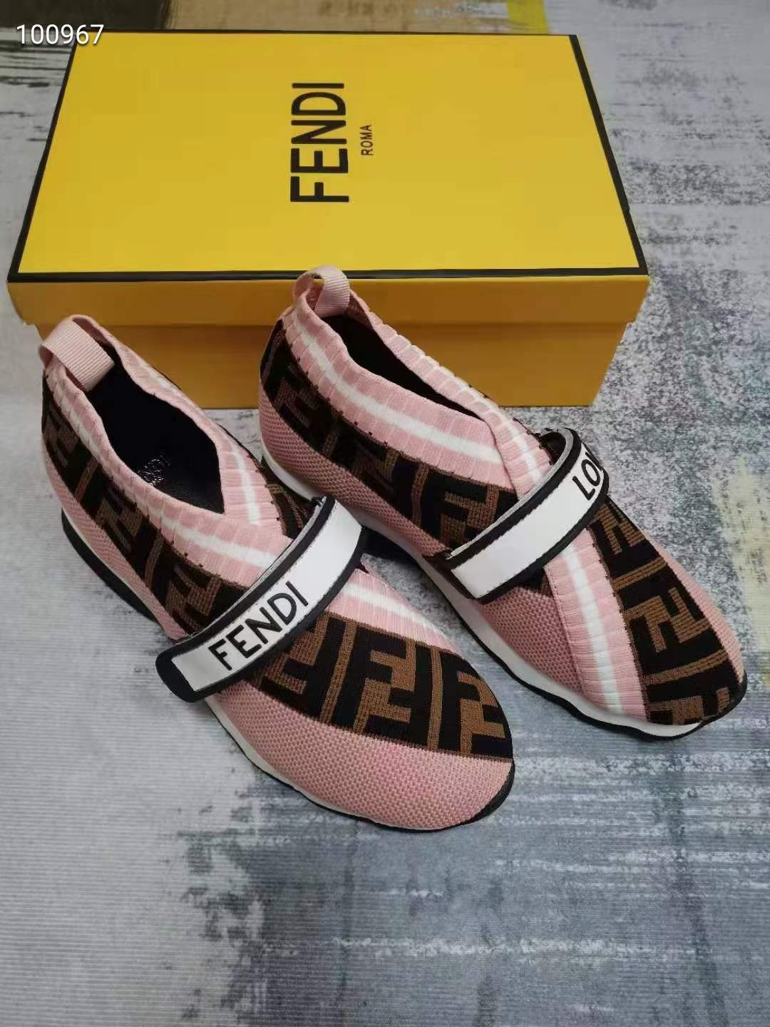 Men Women F*endi Top Sneaker