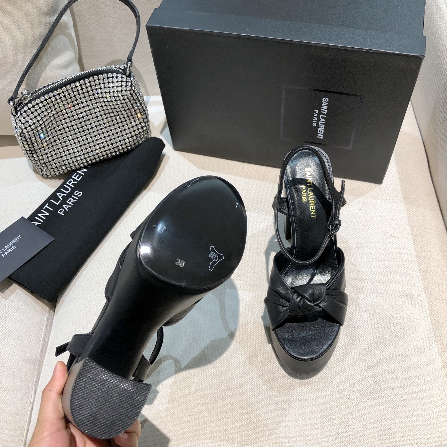 Women Y*SL Top Quality High Heels