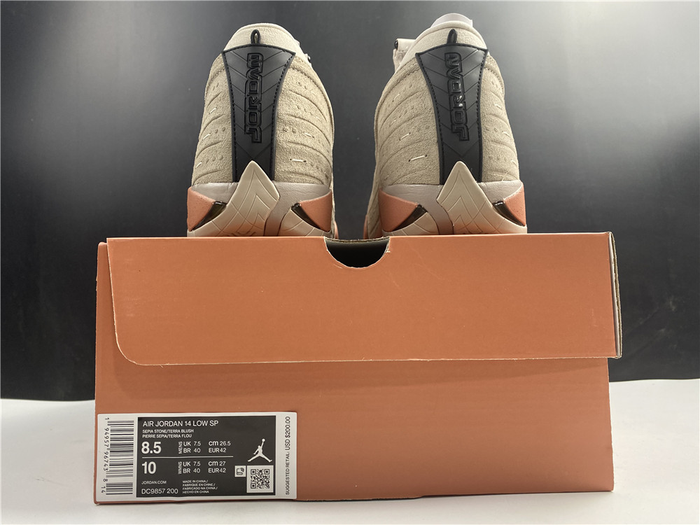 CLOT x Air Jordan 14 Low DC9857-200