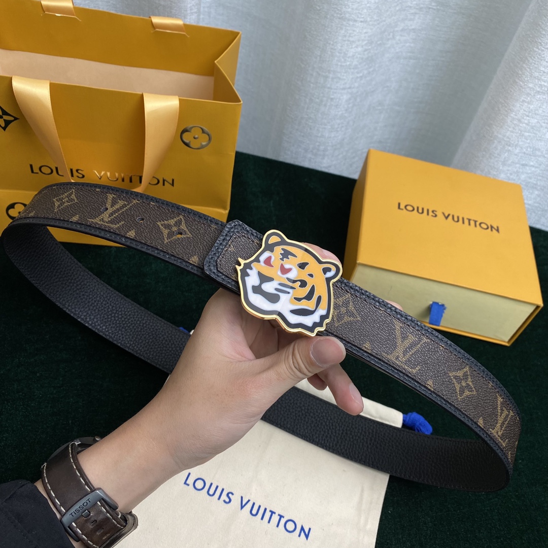 L*ouis V*uitton Belts Top Quality 40MM
