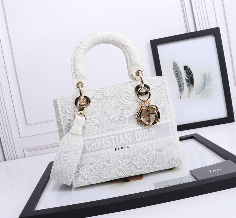 D*ior Top Bag 24CM