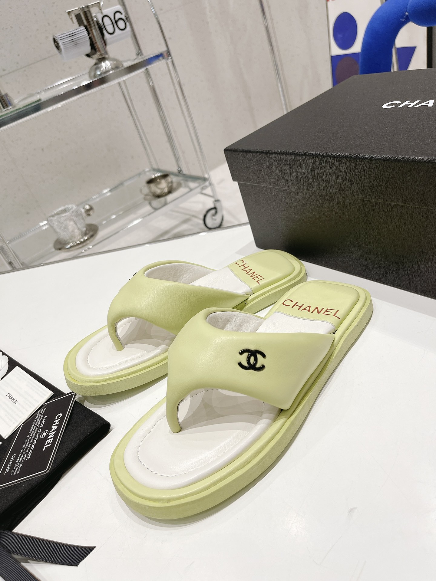 Women C*hanel Top Sandals