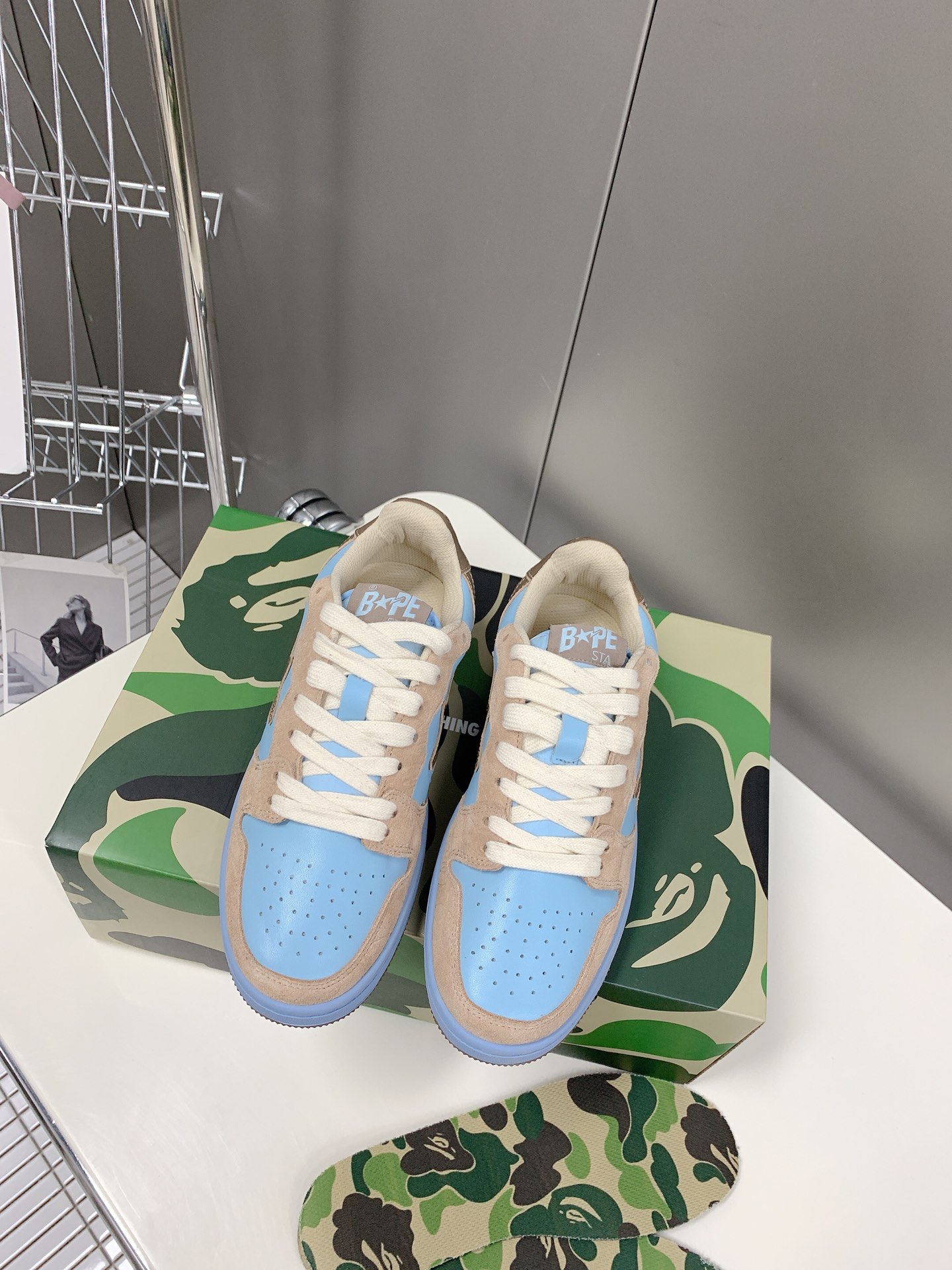 Men Women B*ape Top Sneaker