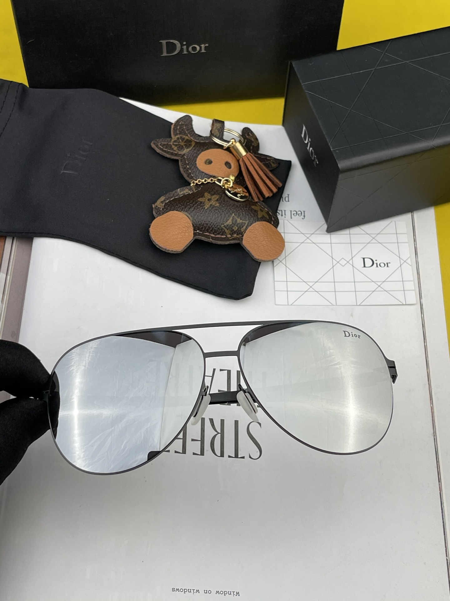 D*ior Glasses Top