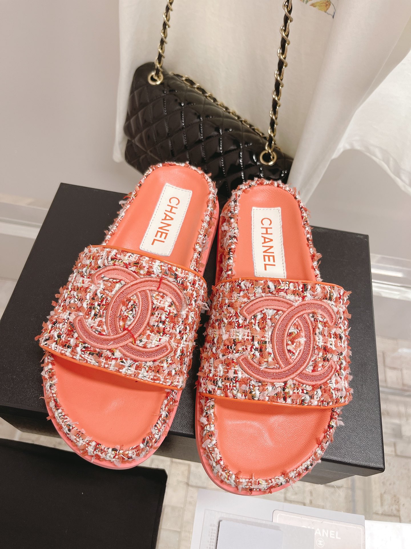Women C*hanel Top Sandals