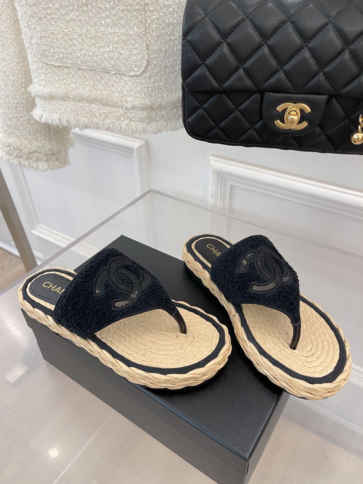 Women C*hanel Top Sandals
