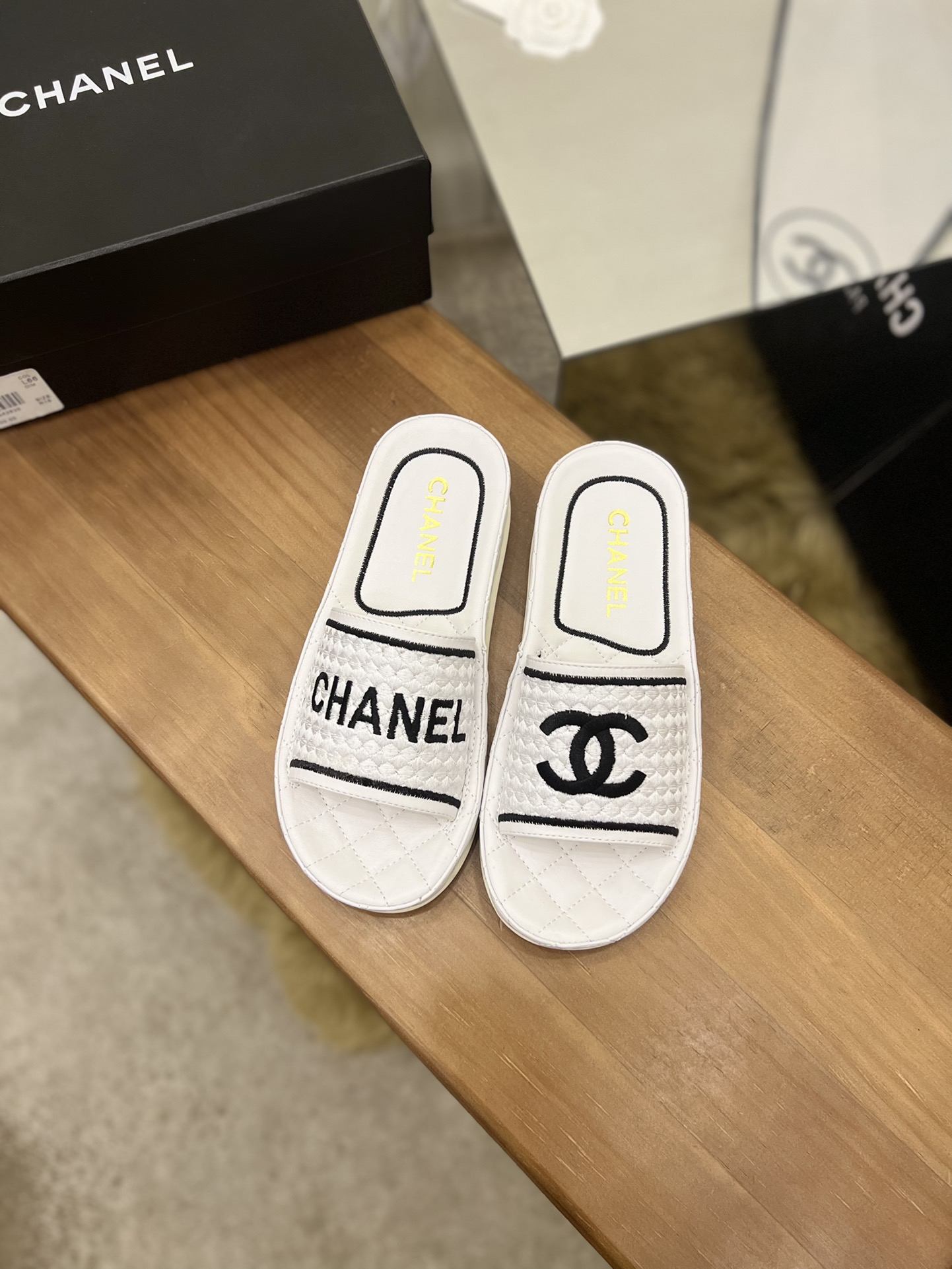 Women C*hanel Top Sandals