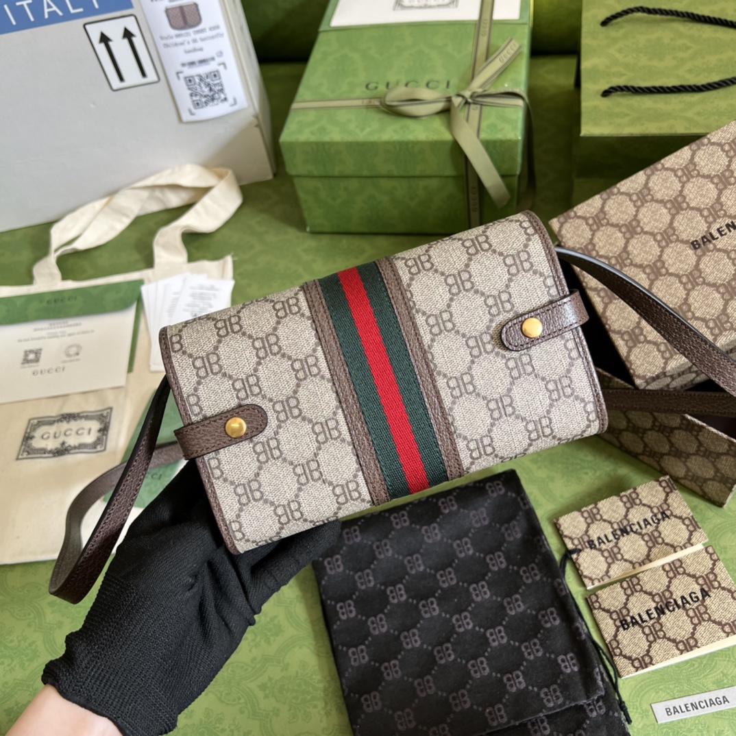 G*ucci Bag Top Quality 18.8*10.9*3.3CM