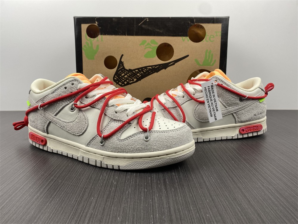 from O*ff-W*hite x Nike Dunk Low