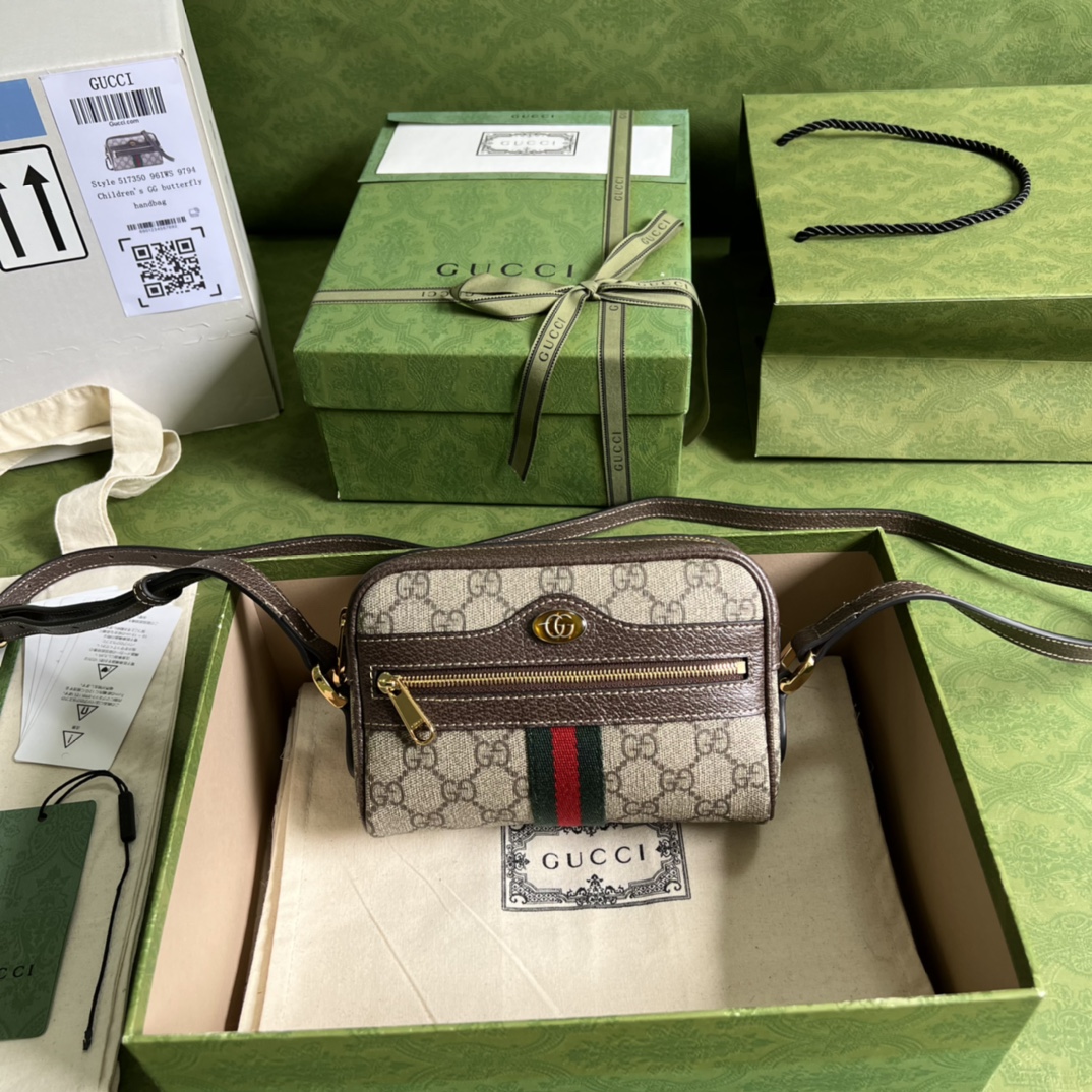 G*ucci Bag Top Quality 17.5*12*5.5cm