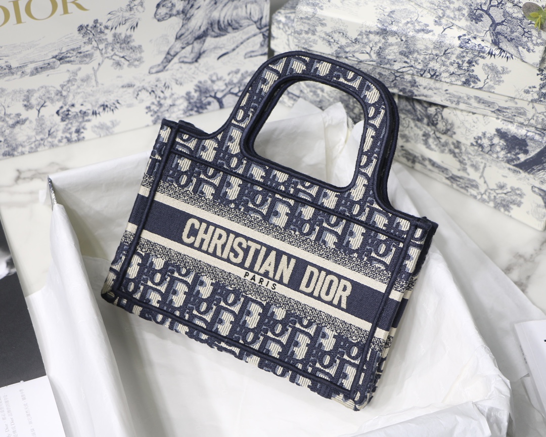 D*ior Top Bag 23*17*7cm