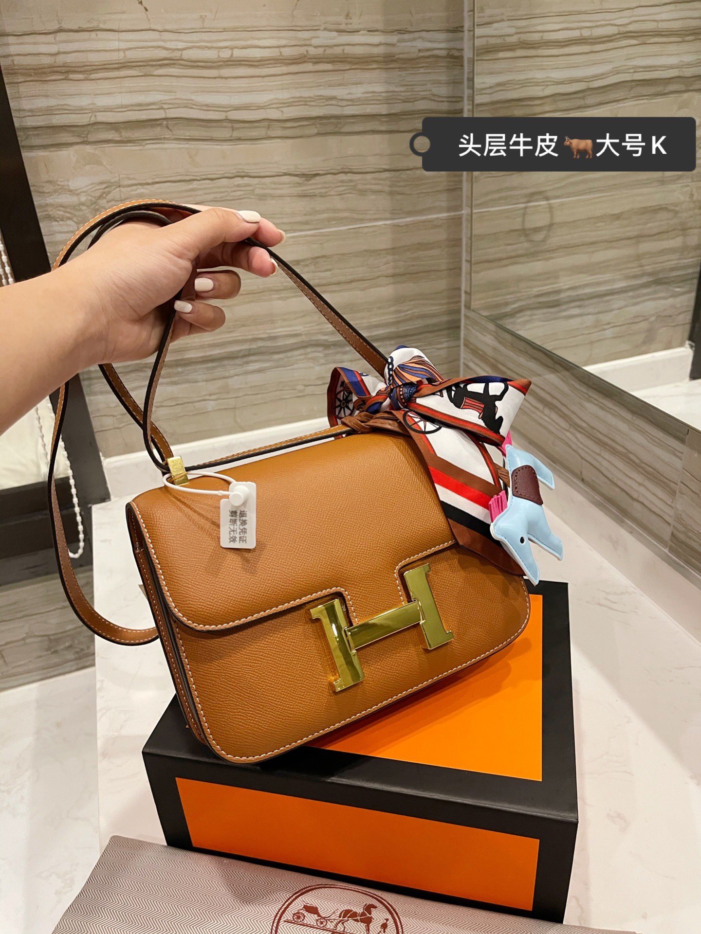 H*ermes Top Bag 24*18CM