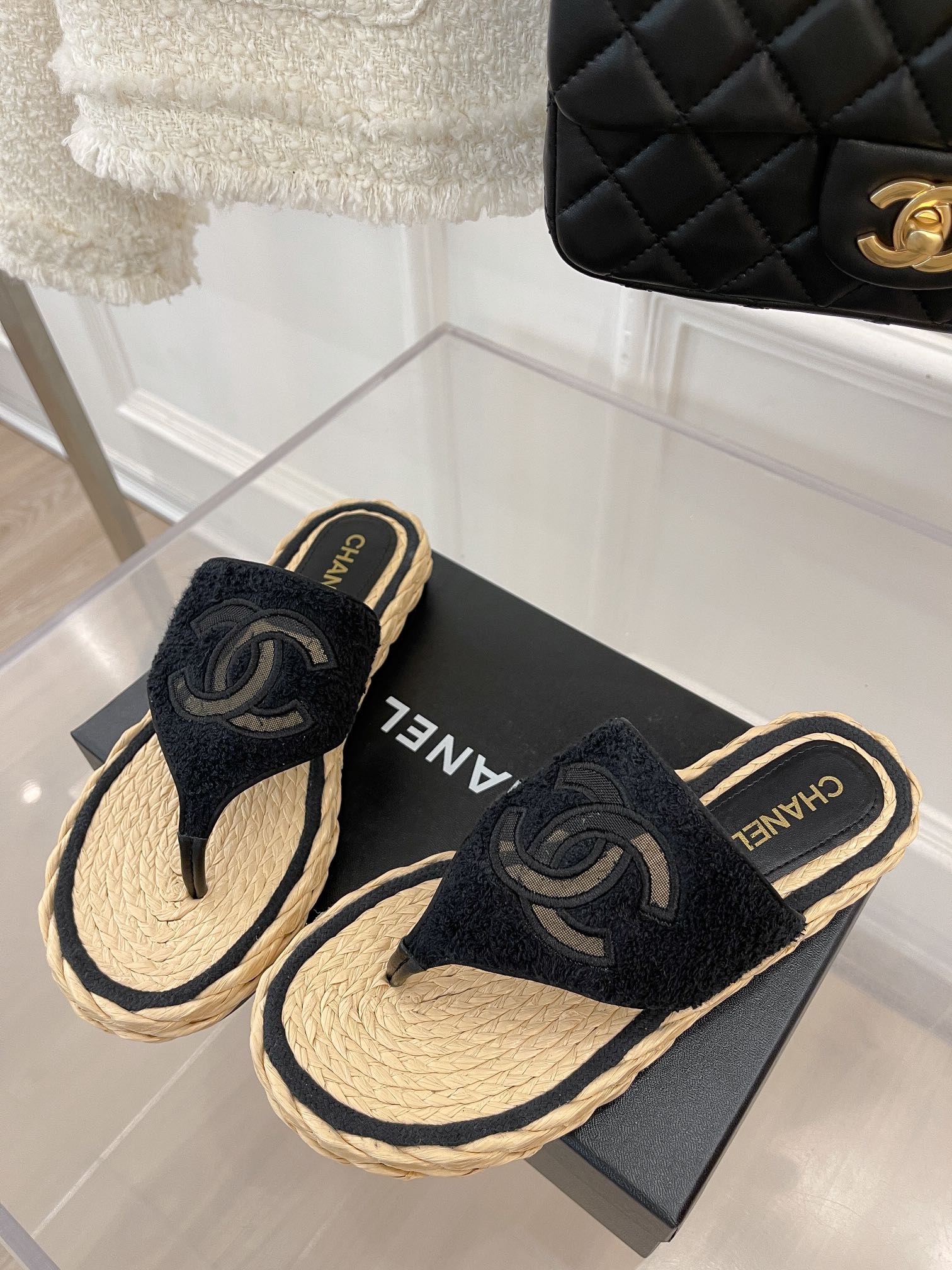 Women C*hanel Top Sandals