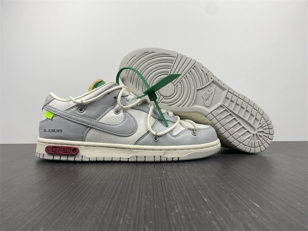 from O*ff-W*hite x Nike Dunk Low