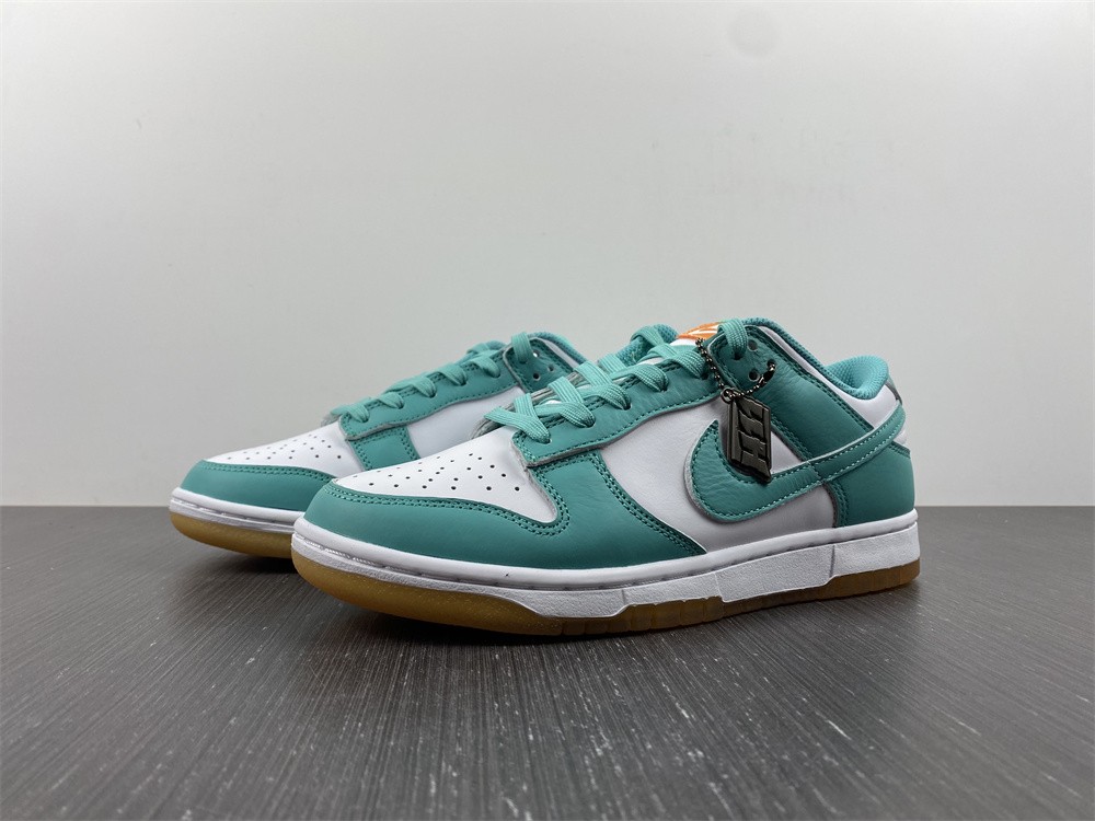 from Nike Dunk Low “Turquoise and Orange” DV2190-100