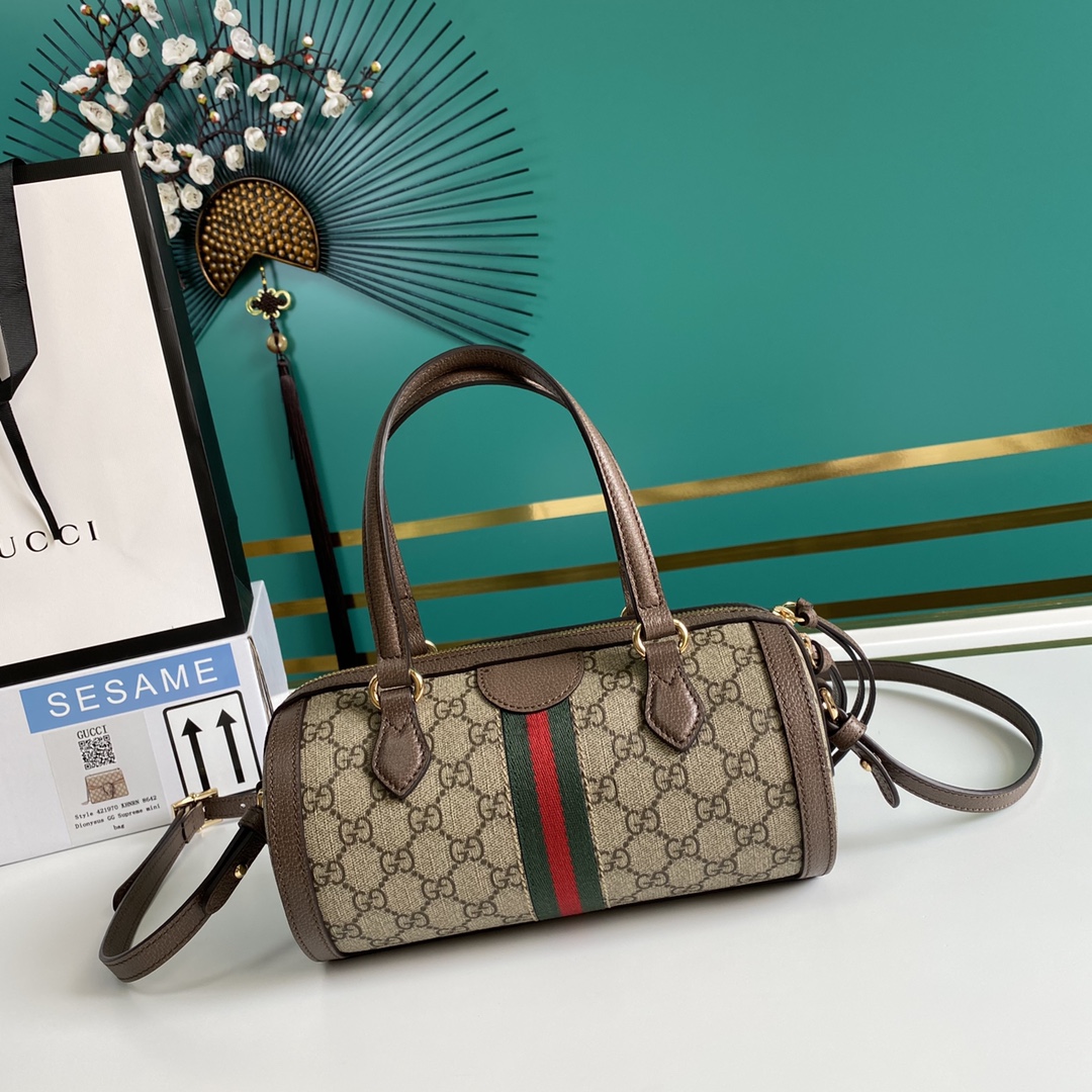 G*ucci Bag Top Quality 25.5*14*14CM