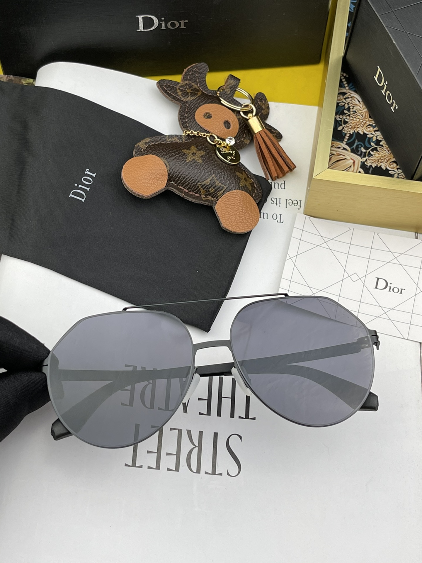 D*ior Glasses Top