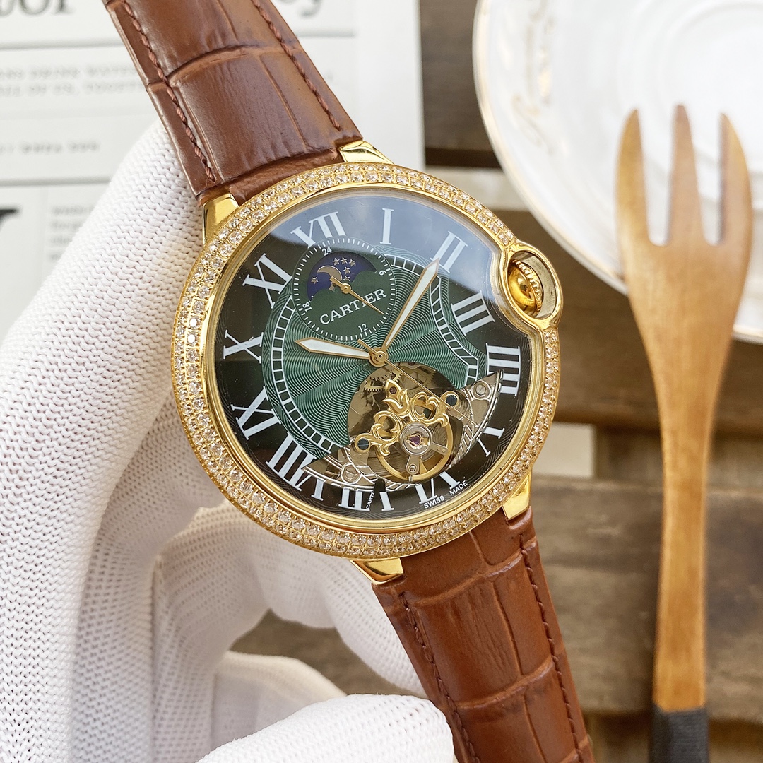 C*artier Watches Top Quality 46*15mm