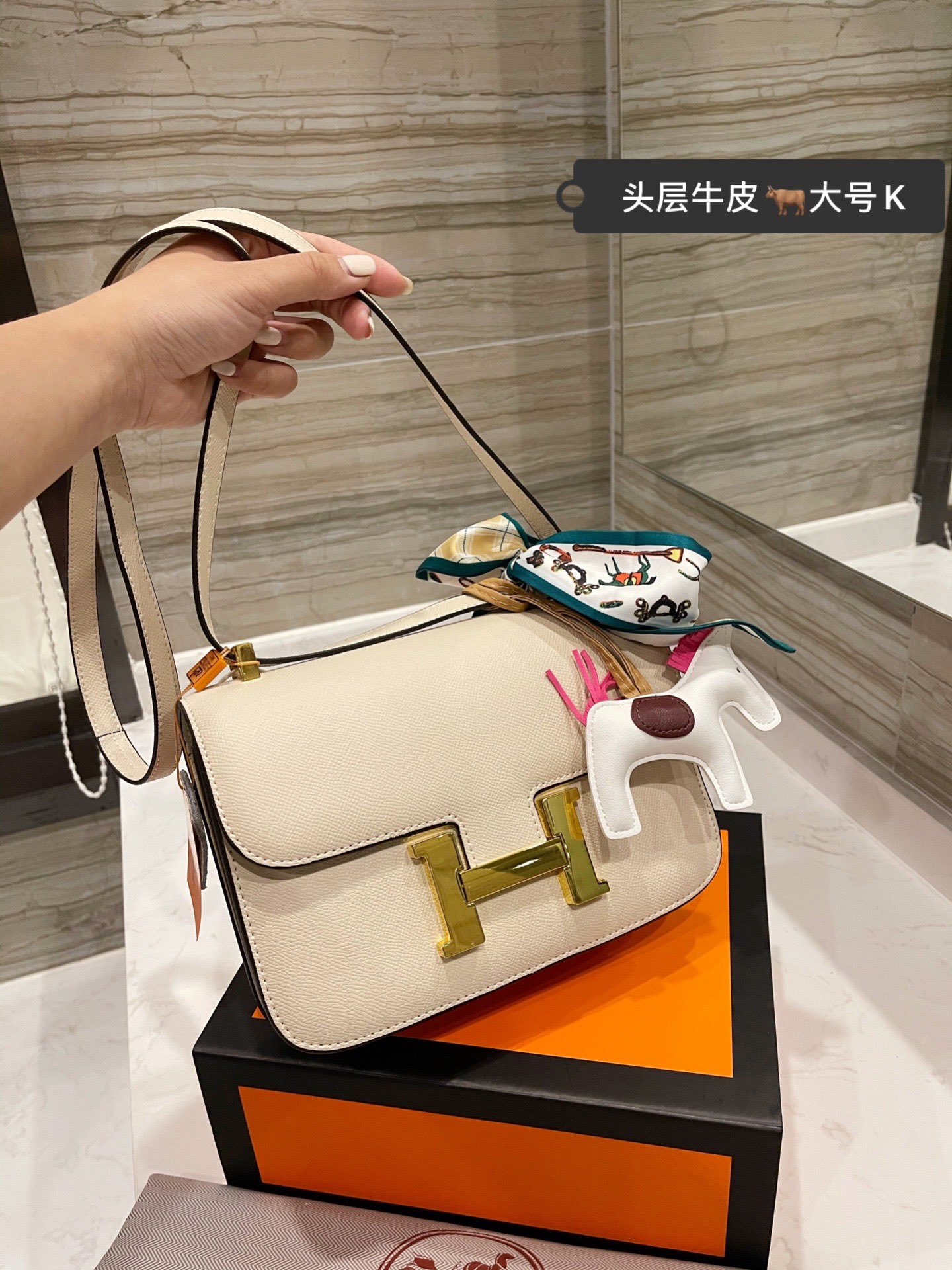 H*ermes Top Bag 24*18CM