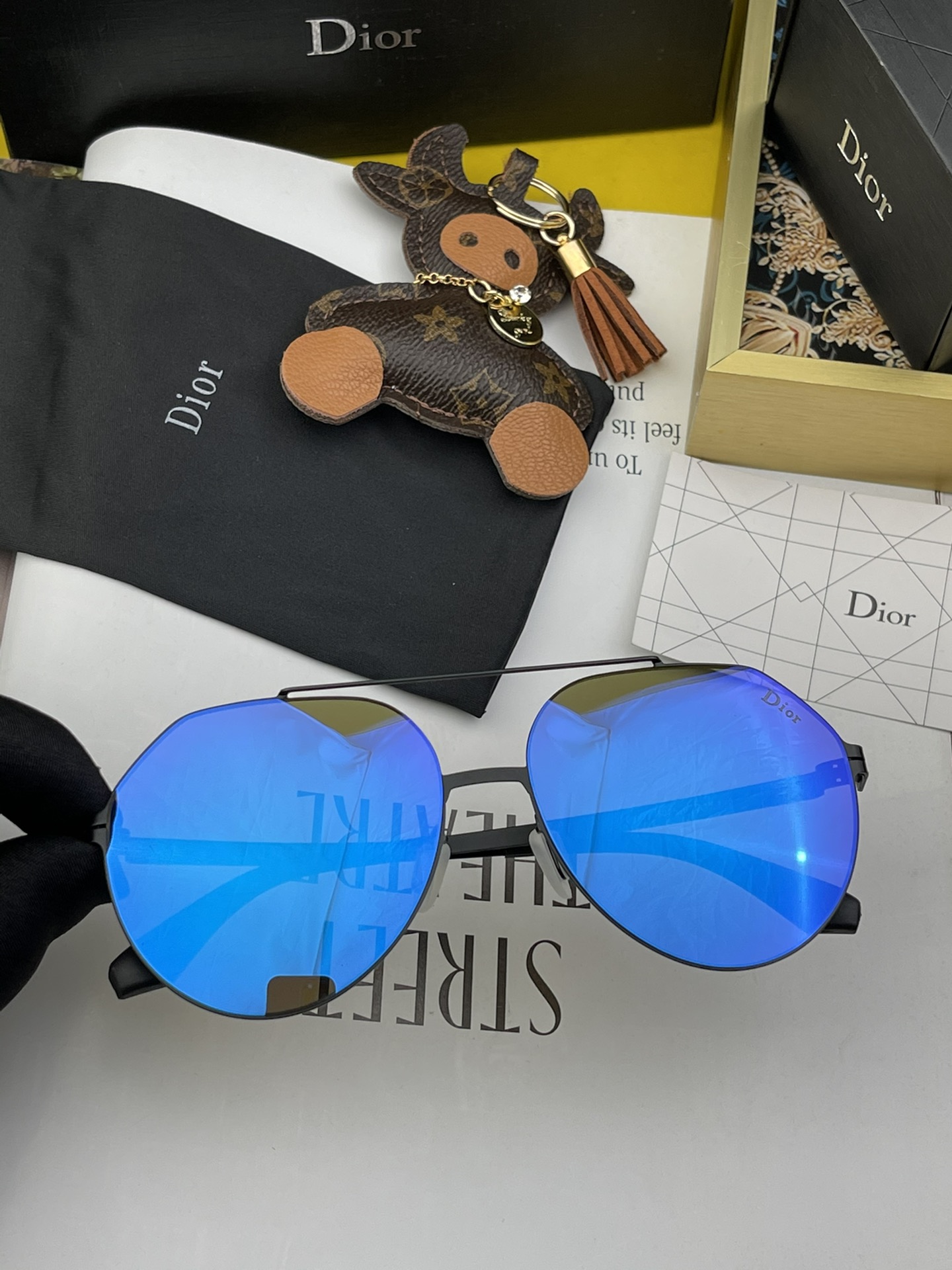 D*ior Glasses Top