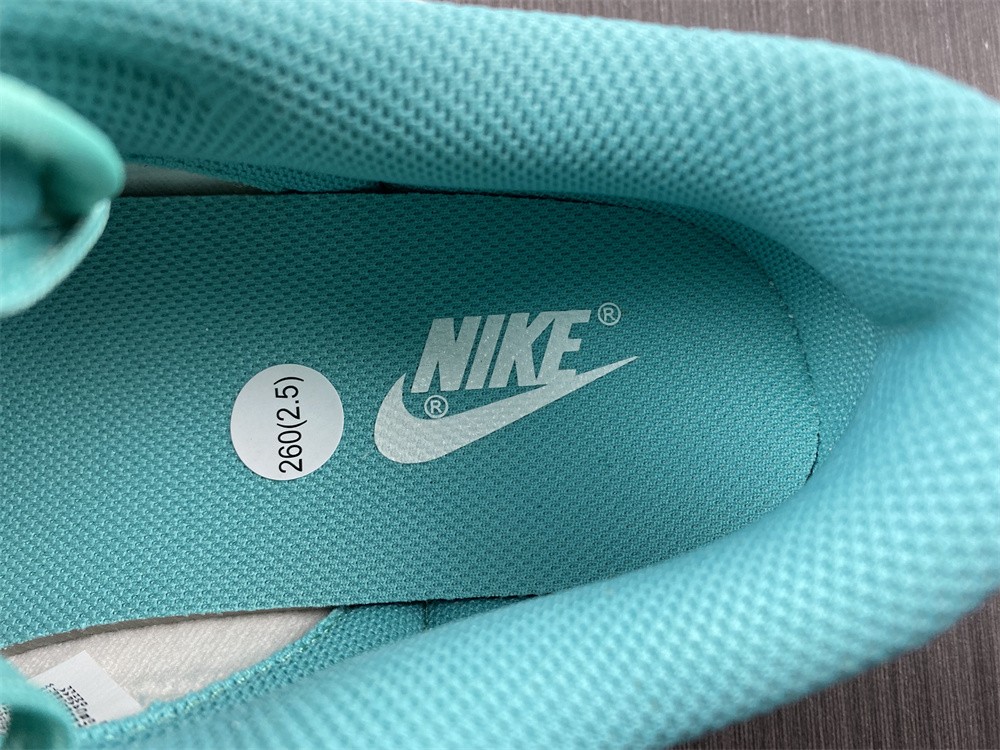 from Nike Dunk Low “Turquoise and Orange” DV2190-100