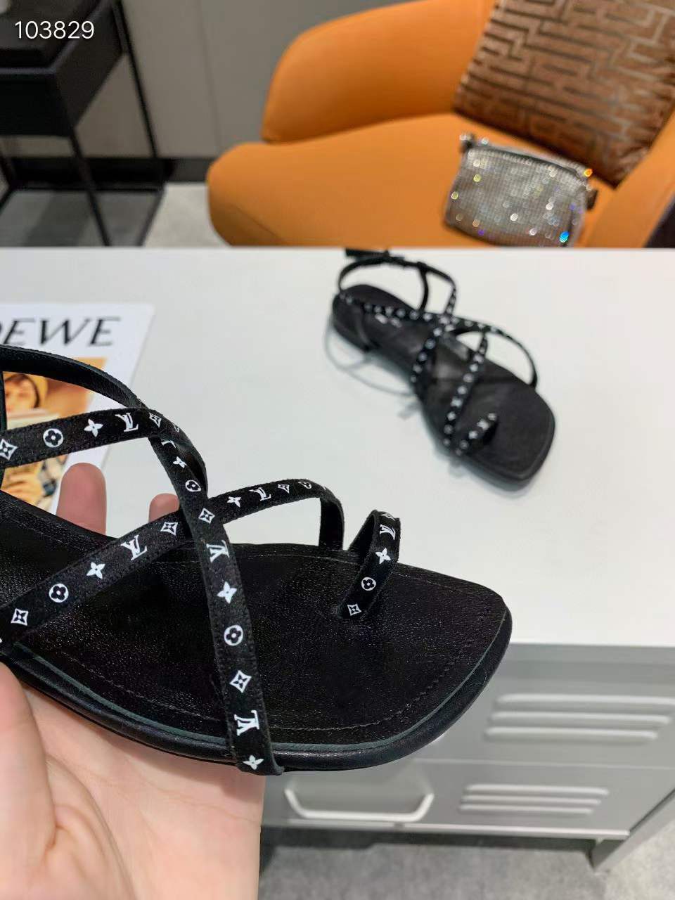 Women L*ouis V*uitton Top Slippers