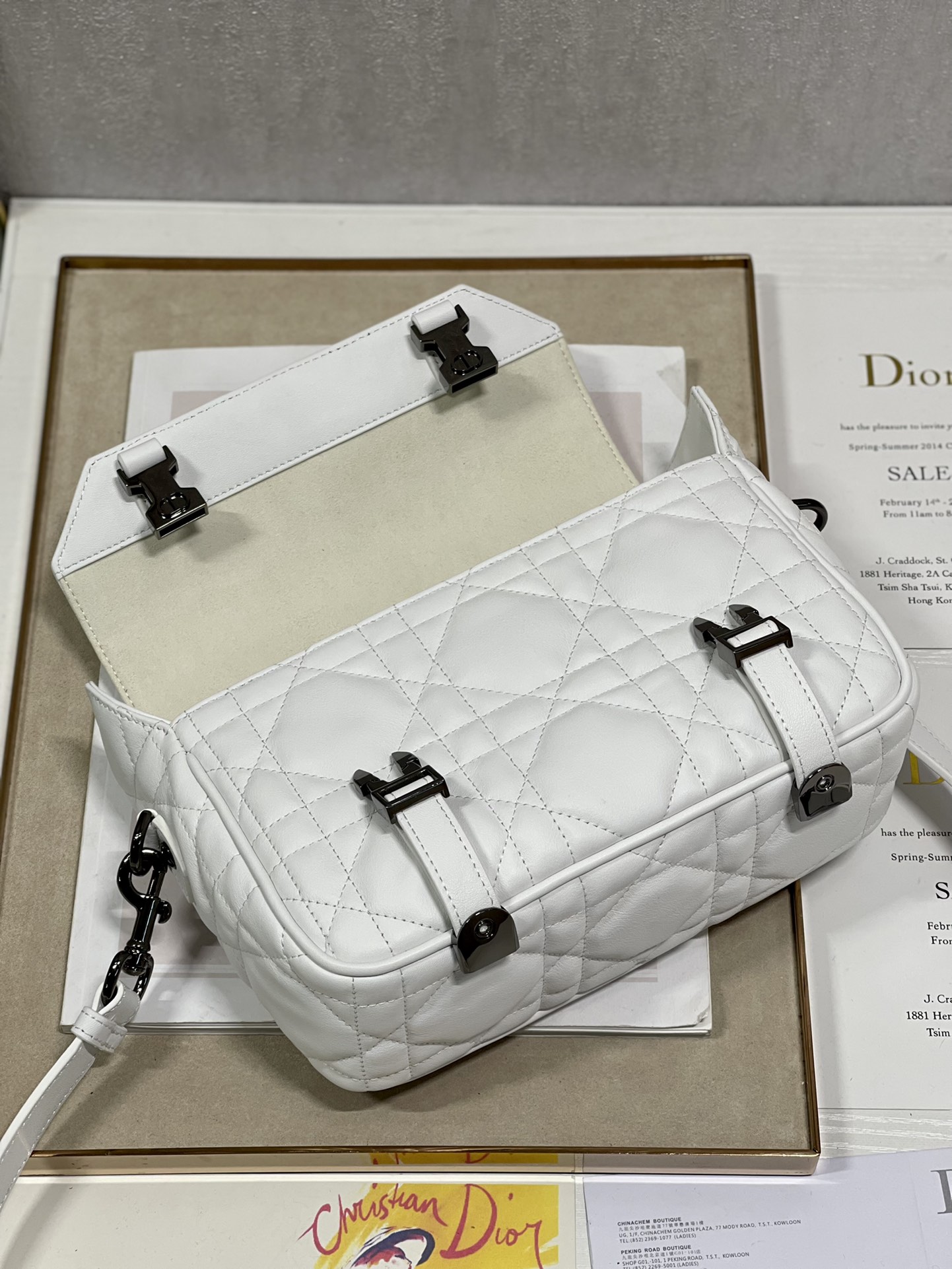 D*ior Bag Top Quality 24*9.5*19CM
